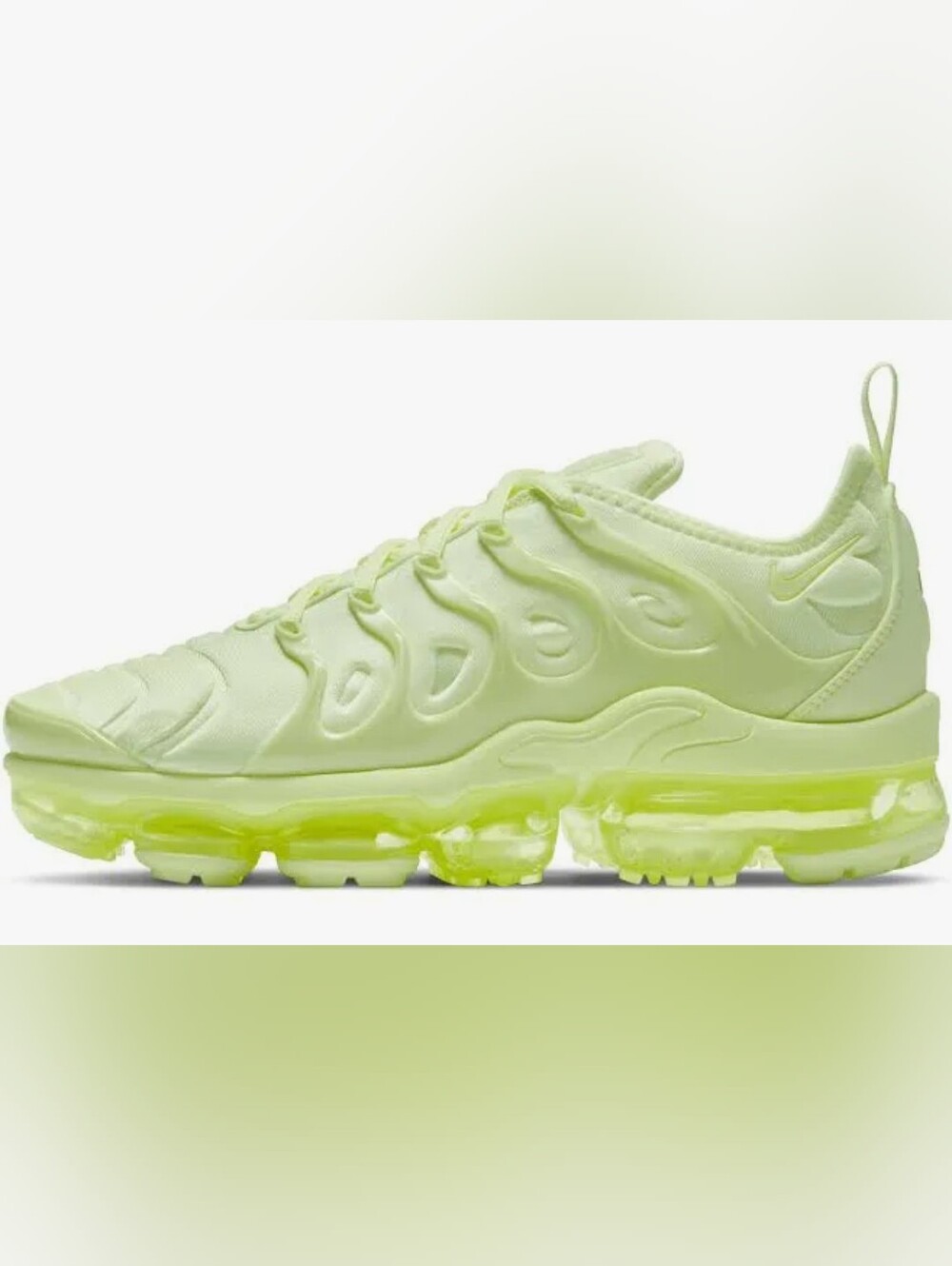 Nike VaporMax Plus Neon Green Athletic Running Sneaker
